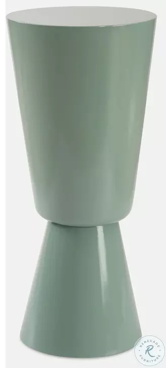 Sabetha High Gloss Blue High Gloss Drink Table