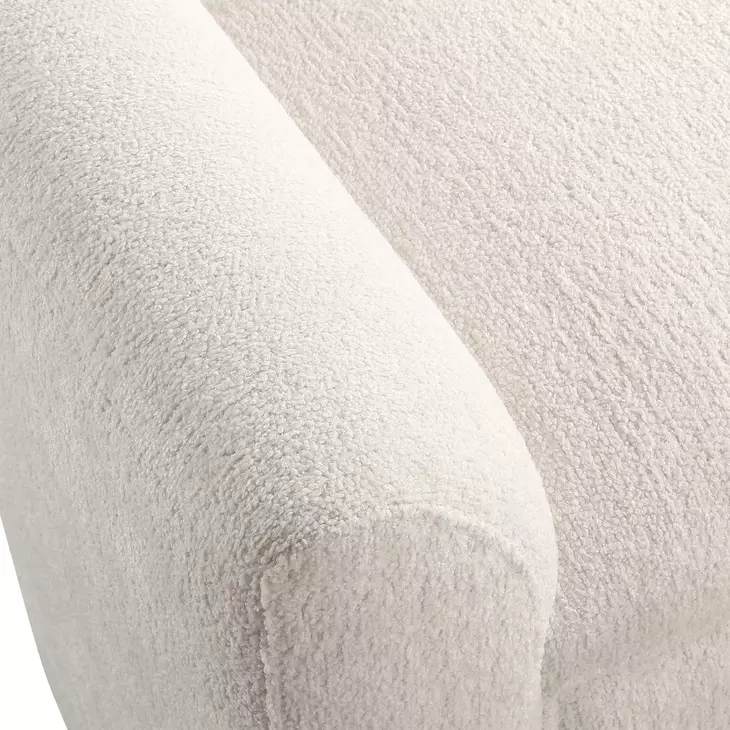 Arlington Ivory Upholstered Accent Bench