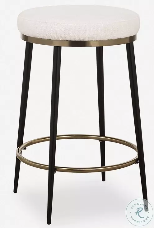 Ensemble Cream Counter Height Stool