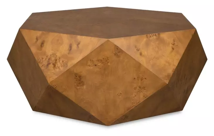 Carlisle Caramel Hexagonal Coffee Table