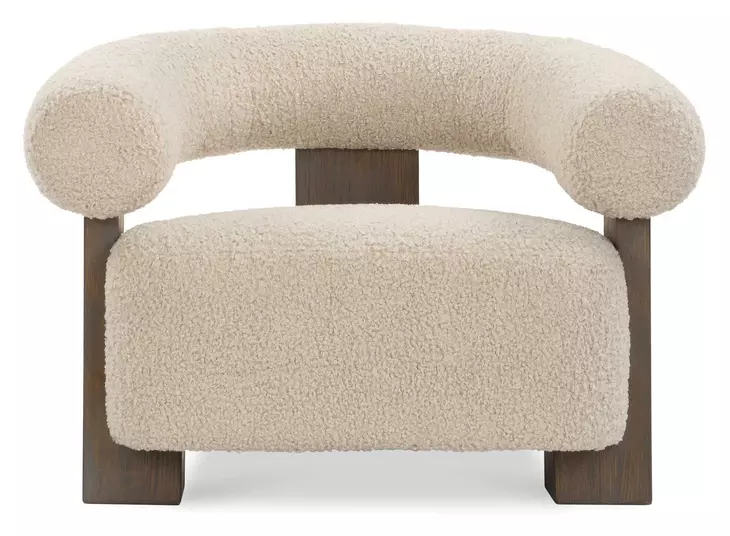 Langston Linen Upholstered Accent Chair