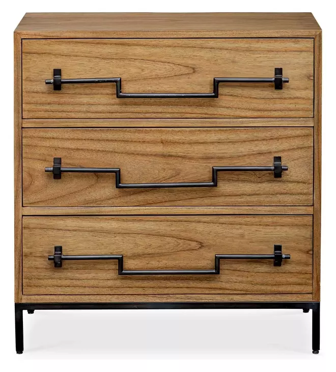 Hamilton Natural 3 Drawer Accent Chest