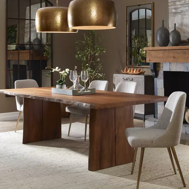 Kingsley Brown 96" Rectangular Dining Table