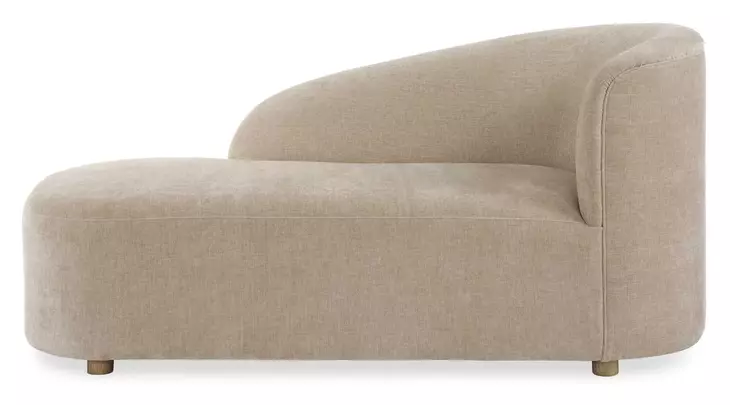 Hamilton Flax 67" Arm Chaise Lounge
