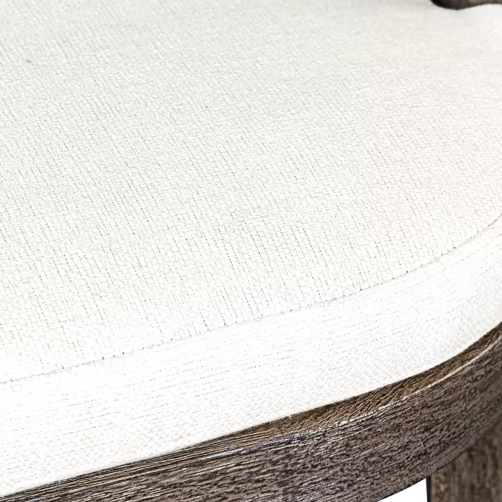 Fairmont Oyster White Outdoor Counter Height Stool