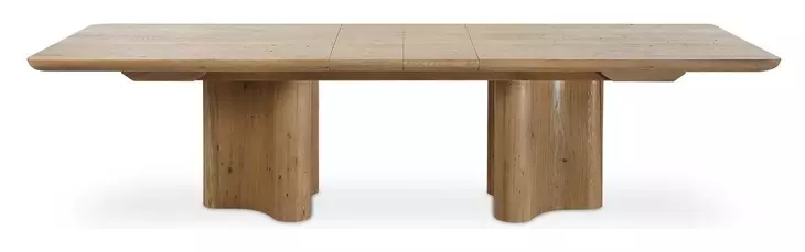 Hamilton Brown 120" Extendable Rectangular Dining Table