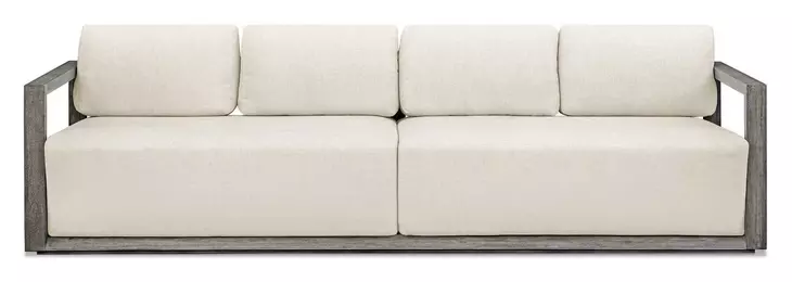 Carlisle Oyster White Outdoor 107" Sofa