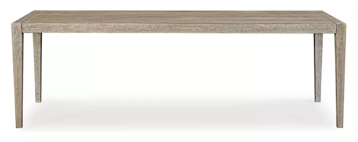 Arlington Cerused Wheat Outdoor 92" Rectangular Dining Table