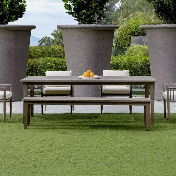 Forsyth Gray Outdoor Dining Room Set