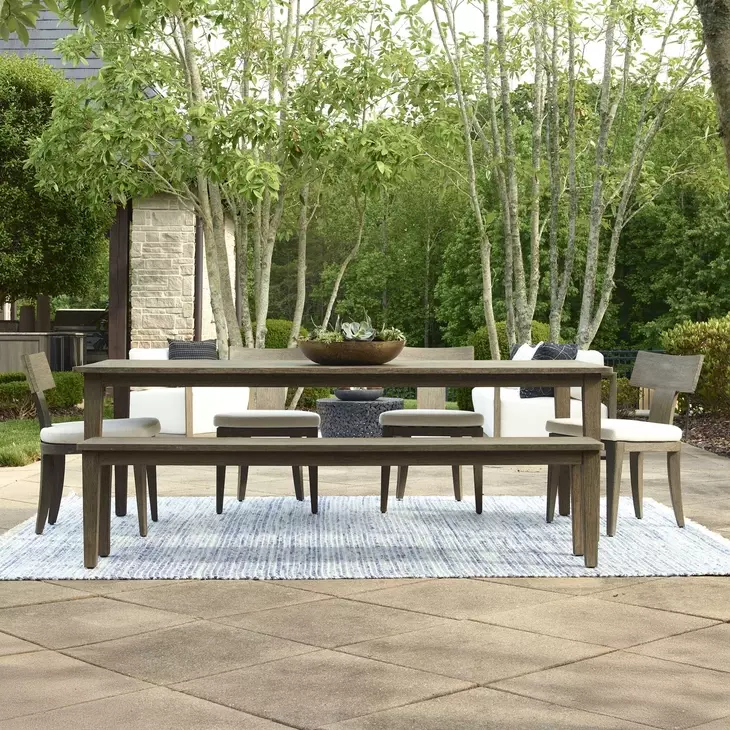 Belmont Gray Outdoor Dining Room Set