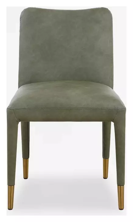Oakley Pine Green Upholstered Dining Chair Set of 2