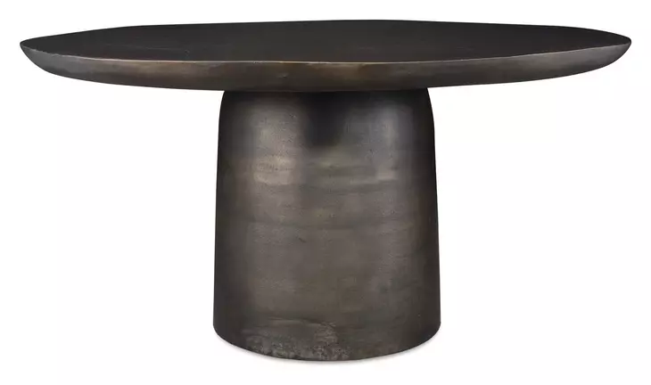 Madrone Golden Dark Bronze Outdoor 60" Round Dining Table