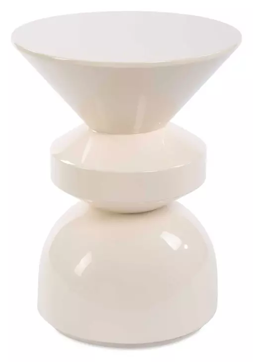 Alden Cream Round Accent Table