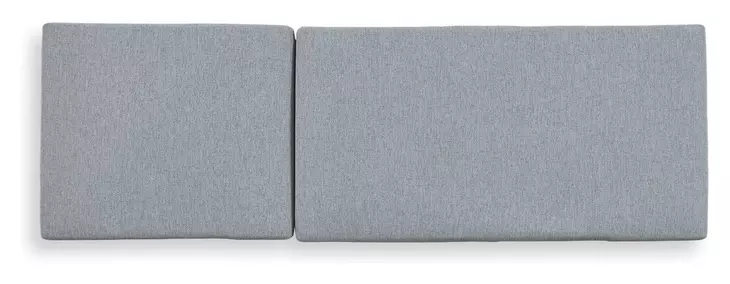 Kingsley Charcoal Gray Upholstered Outdoor 78" Pool Chaise Cushion