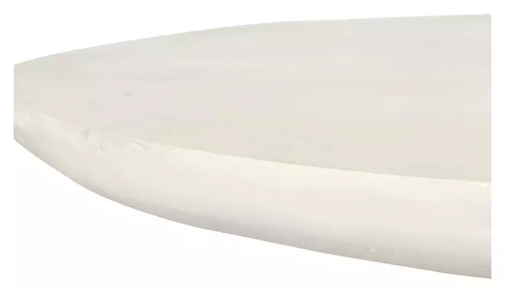Alden Warm White Outdoor 60" Round Dining Table