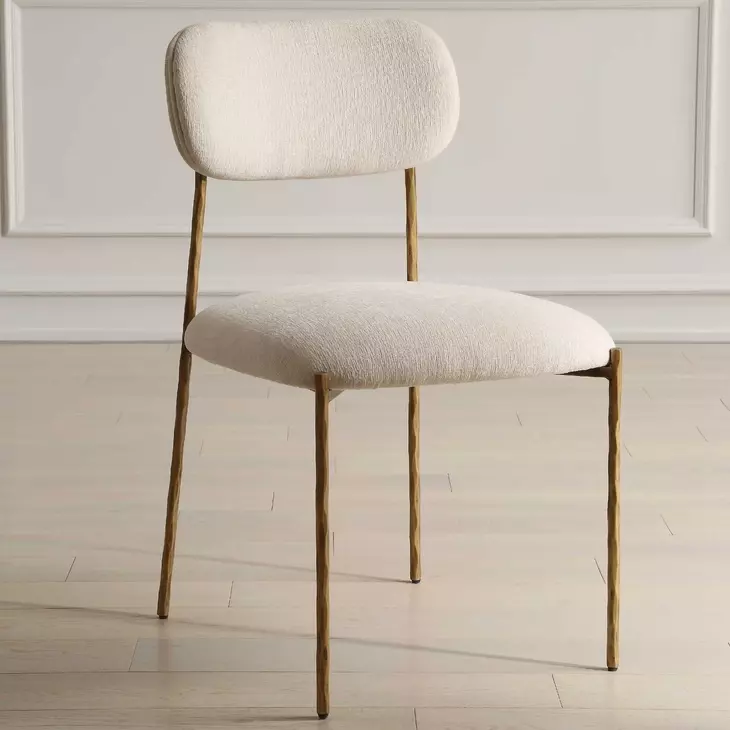 Riverton Off White Upholstered Dining Chair Set of 2