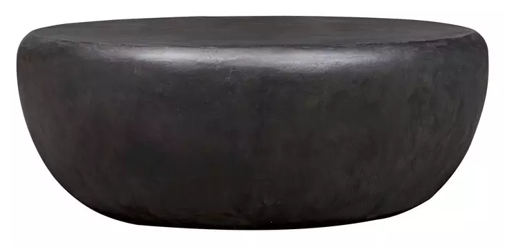 Somerset Black Outdoor Round Coffee Table