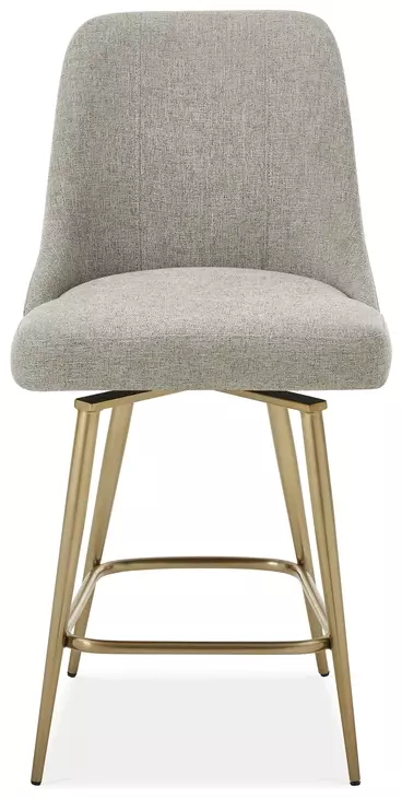 Fairmont Heathered Taupe Upholstered Counter Height Stool