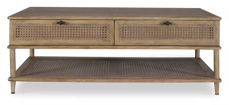 Oakley Soft Oak Stain Rectangular Coffee Table