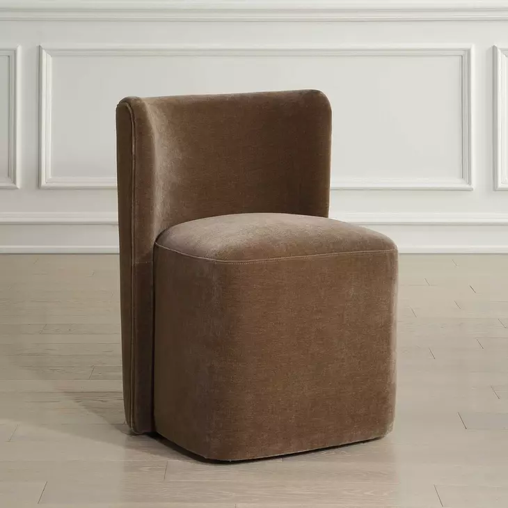 Riverton Rich Truffle Upholstered Dining Chair
