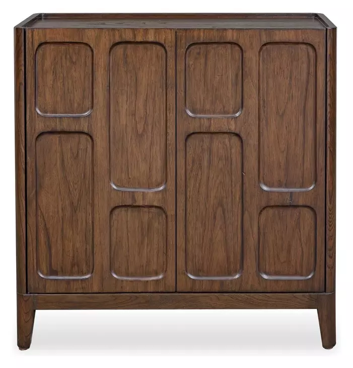 Belmont Dark Walnut 2 Door Accent Cabinet