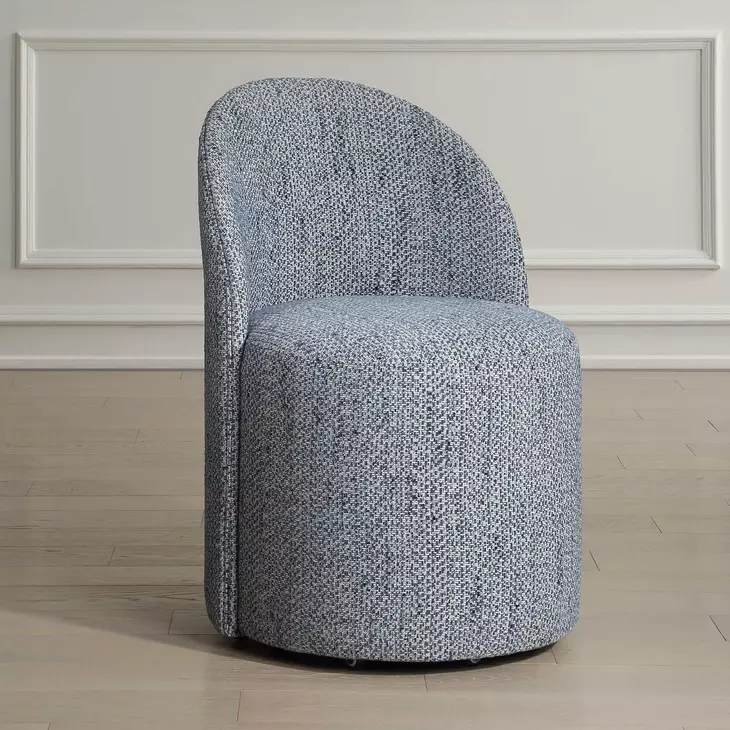 Somerset Denim Upholstered Dining Chair