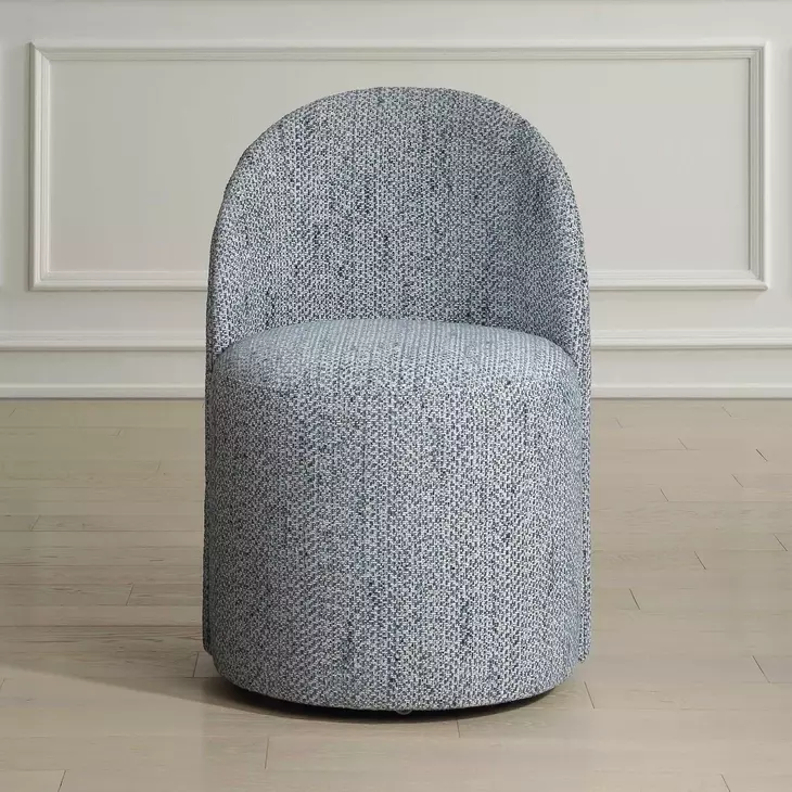 Somerset Denim Upholstered Dining Chair