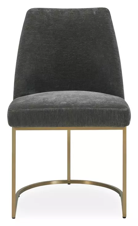 Somerset Charcoal Upholstered Dining Side Chair