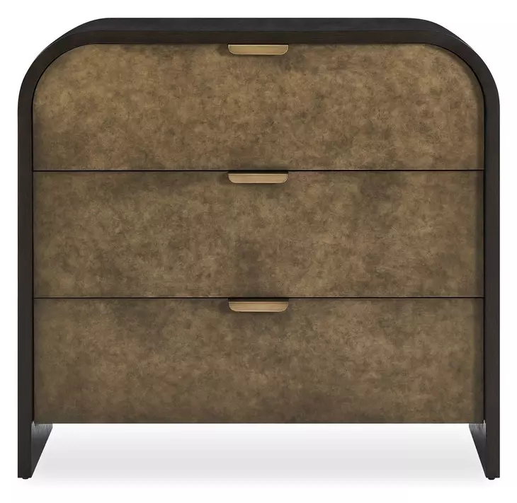 Carlisle Brown 3 Drawer Accent Chest