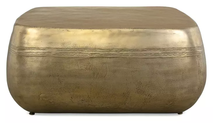Hamilton Aged Brass Outdoor Square Coffee Table
