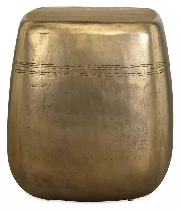 Hamilton Aged Brass Outdoor Square Side Table