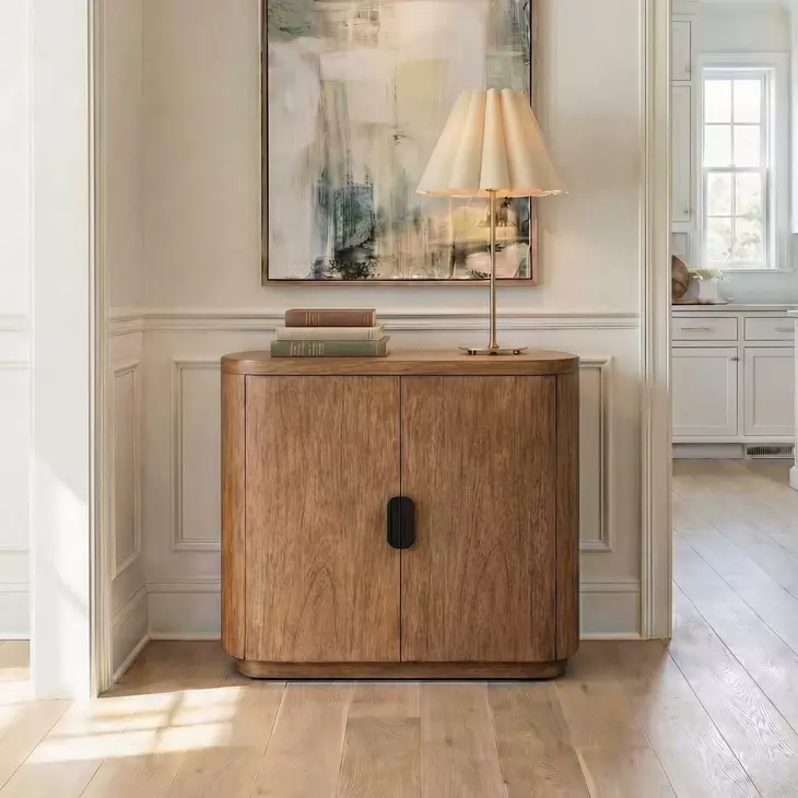 Riverton Natural 2 Door Accent Cabinet
