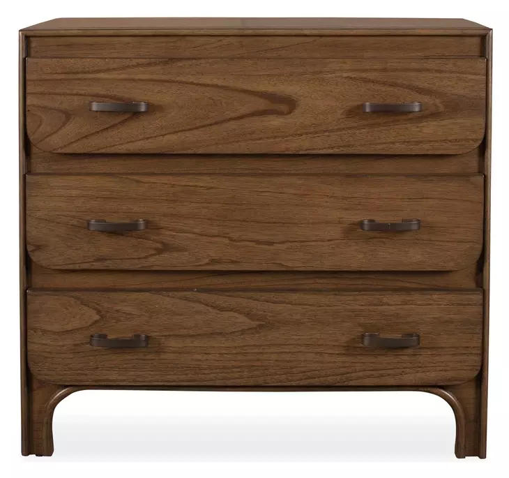 Somerset Natural Brown 3 Drawer Accent Chest