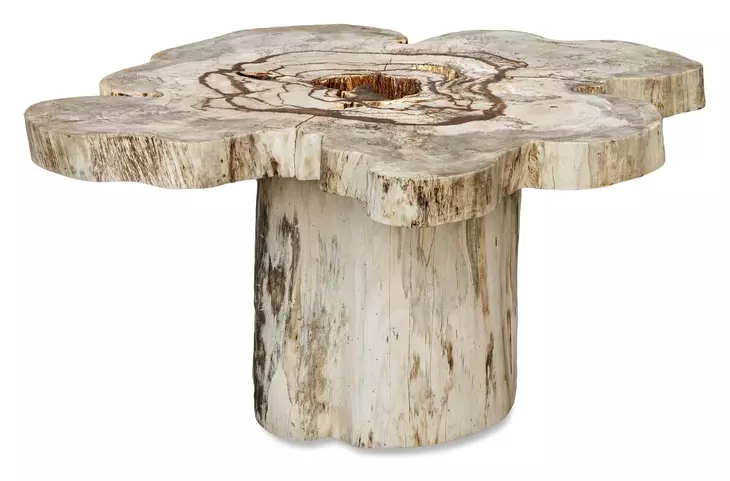 Carlisle Brown Free Form Coffee Table
