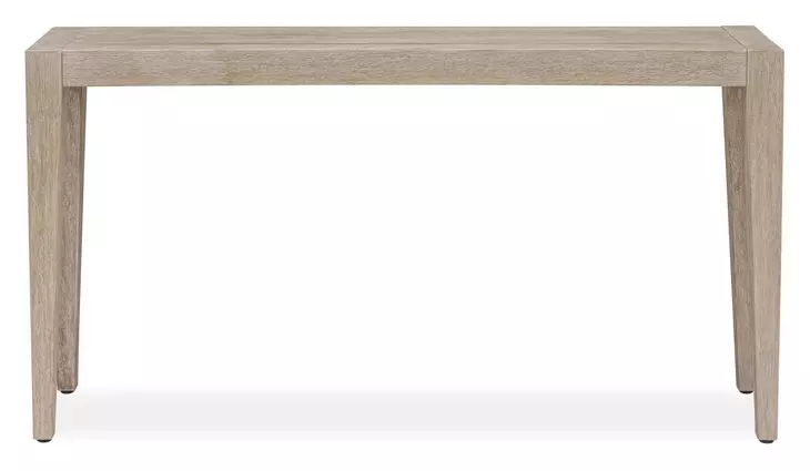 Arlington Cerused Wheat Outdoor Rectangular Console Table