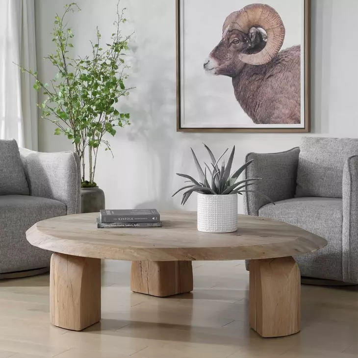 Grafton Natural Oval Coffee Table