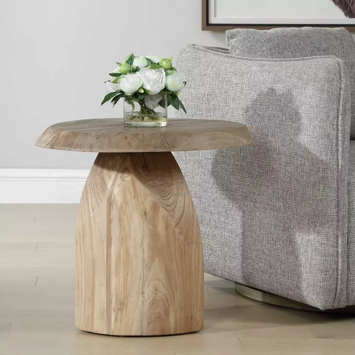 Grafton Natural Oval Side Table
