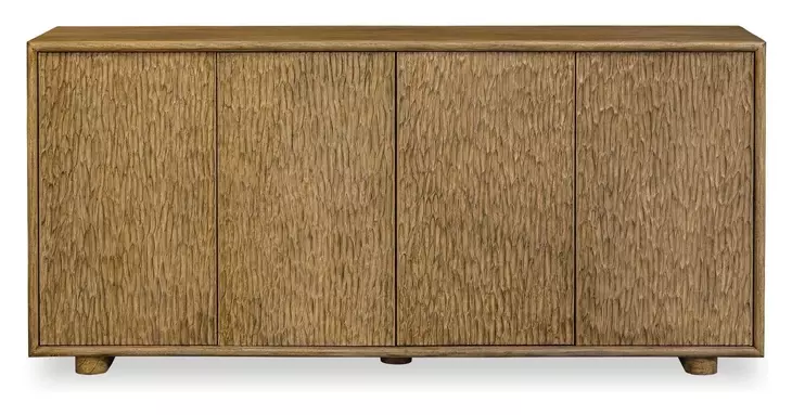 Stevenson Natural 4 Door Accent Cabinet