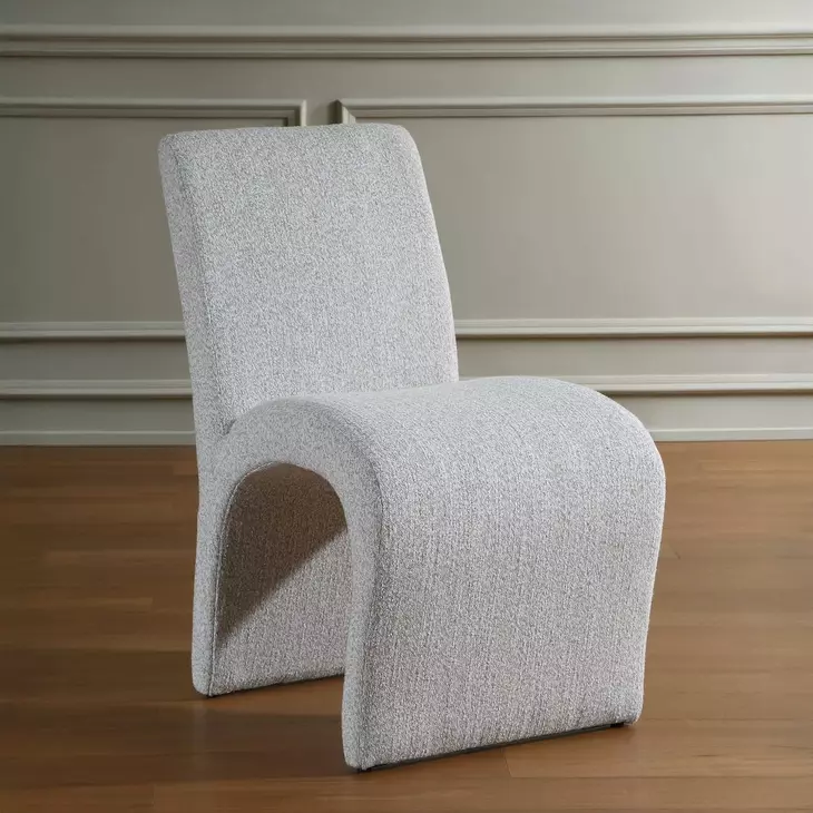 Kingsley Beige and Twine Upholstered Dining Chair