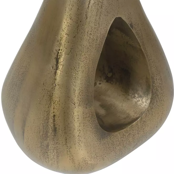 Arlington Antique Brass Outdoor Oval Accent Table