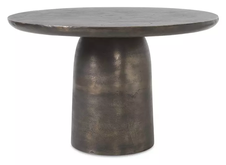 Alden Dark Golden Bronze Outdoor 48" Round Bistro Table