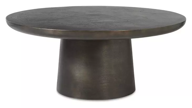 Madrone Dark Bronze Outdoor Round Coffee Table