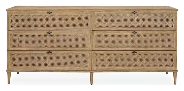 Coast Soft Oak 6 Drawer Dresser