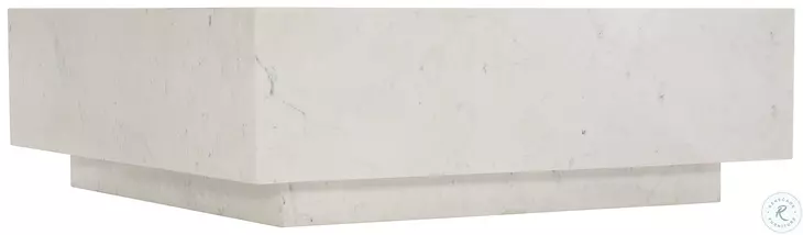 Donnelly White Marble Cocktail Table