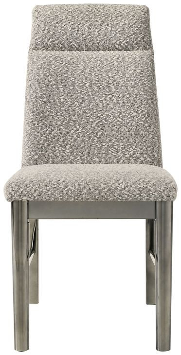 Lennox Gray Upholstered Side Chair Set of 2
