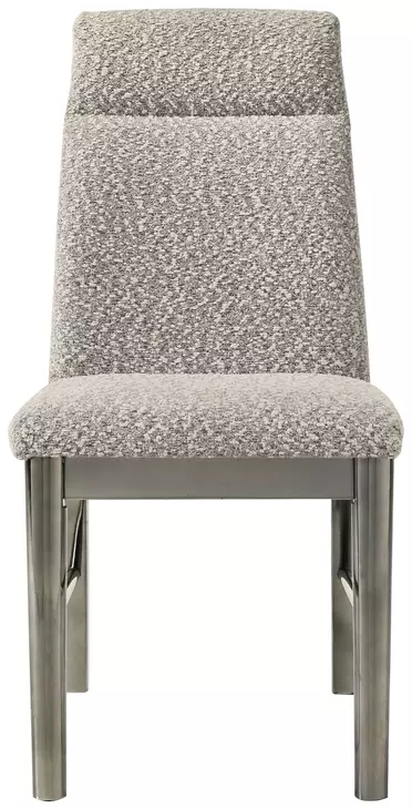 Lennox Gray Upholstered Side Chair Set of 2