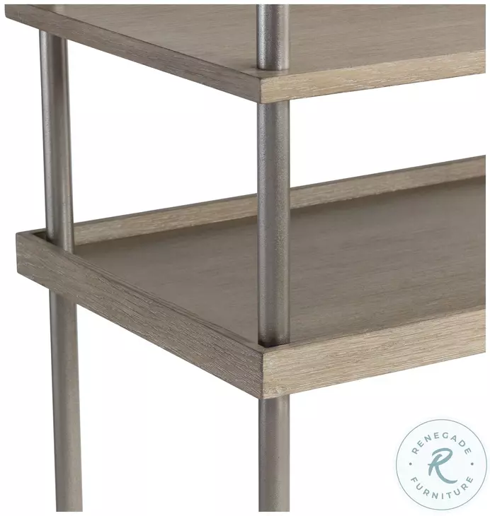 Anax Sandbar And Graphite Etagere