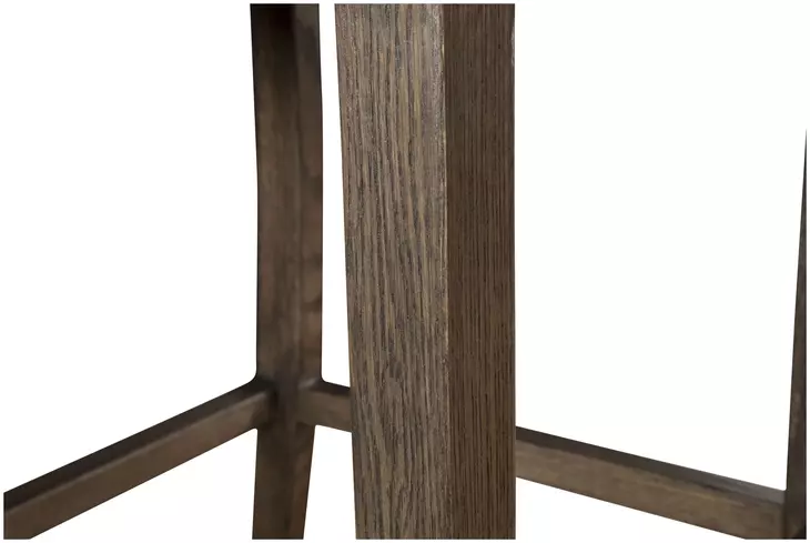 Aven Black Leather Counter Height Stool