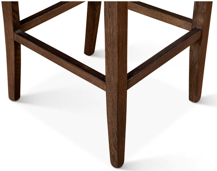 Aven Green Eco Suede Counter Height Stool