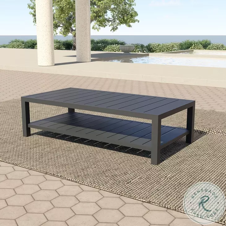 Bungalow Outdoor Patio Coffee Table - Thumbnail 2
